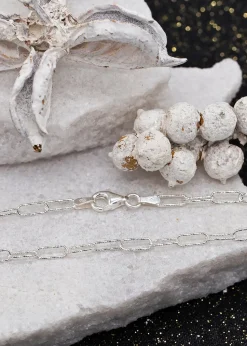 Golden Moments Sterling Silver Diamond Cut Thin Paper Bracelet