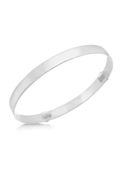 Golden Moments Sterling Silver Polished Baby Bangle
