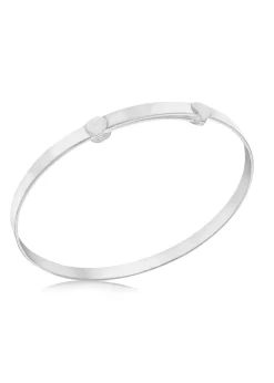 Golden Moments Sterling Silver Polished Baby Bangle