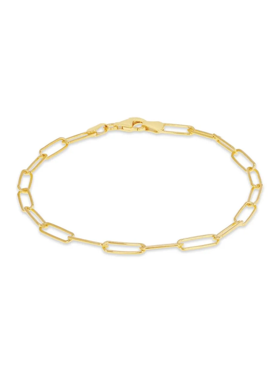 Golden Moments Sterling Silver CZ Butterfly Bracelet