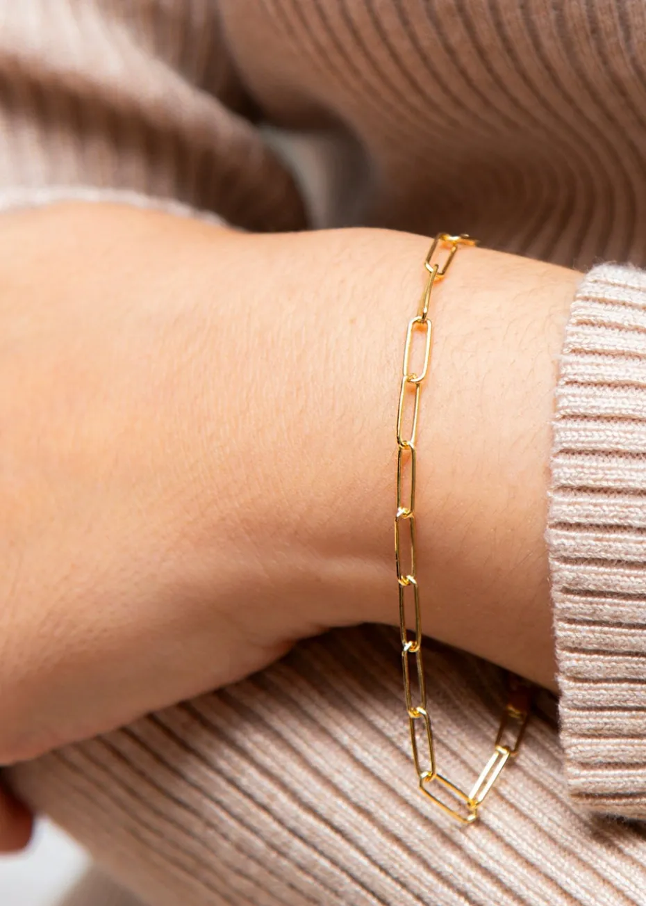 Golden Moments Sterling Silver CZ Butterfly Bracelet