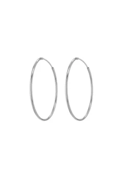 Golden Moments Sterling Silver Endless Hoops (20mm)