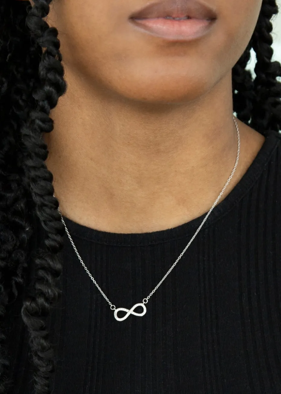 Golden Moments Sterling Silver Taurus Star Constellation Necklace