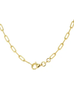 Golden Moments Sterling Silver Gold Plated Paper Chain