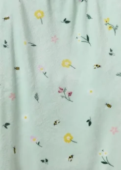 Green Green Bee Throw