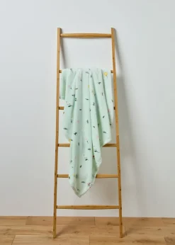 Green Green Bee Throw