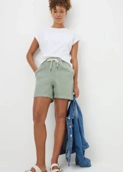 Green Jersey Comfort Shorts