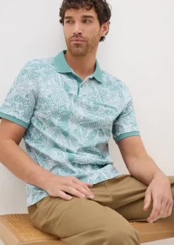 Green Leaf Polo Shirt