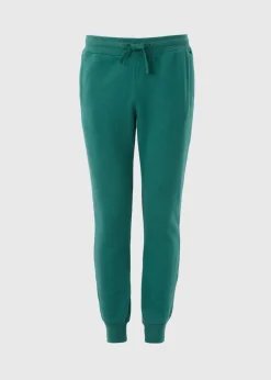 Green Slim Cuff Jogging Bottoms