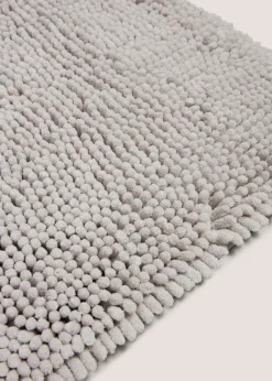 Greige Noodle Bathmat