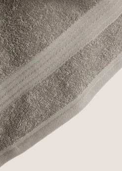 Grey 100% Cotton Towel