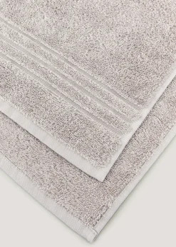 Grey 100% Egyptian Cotton Towels
