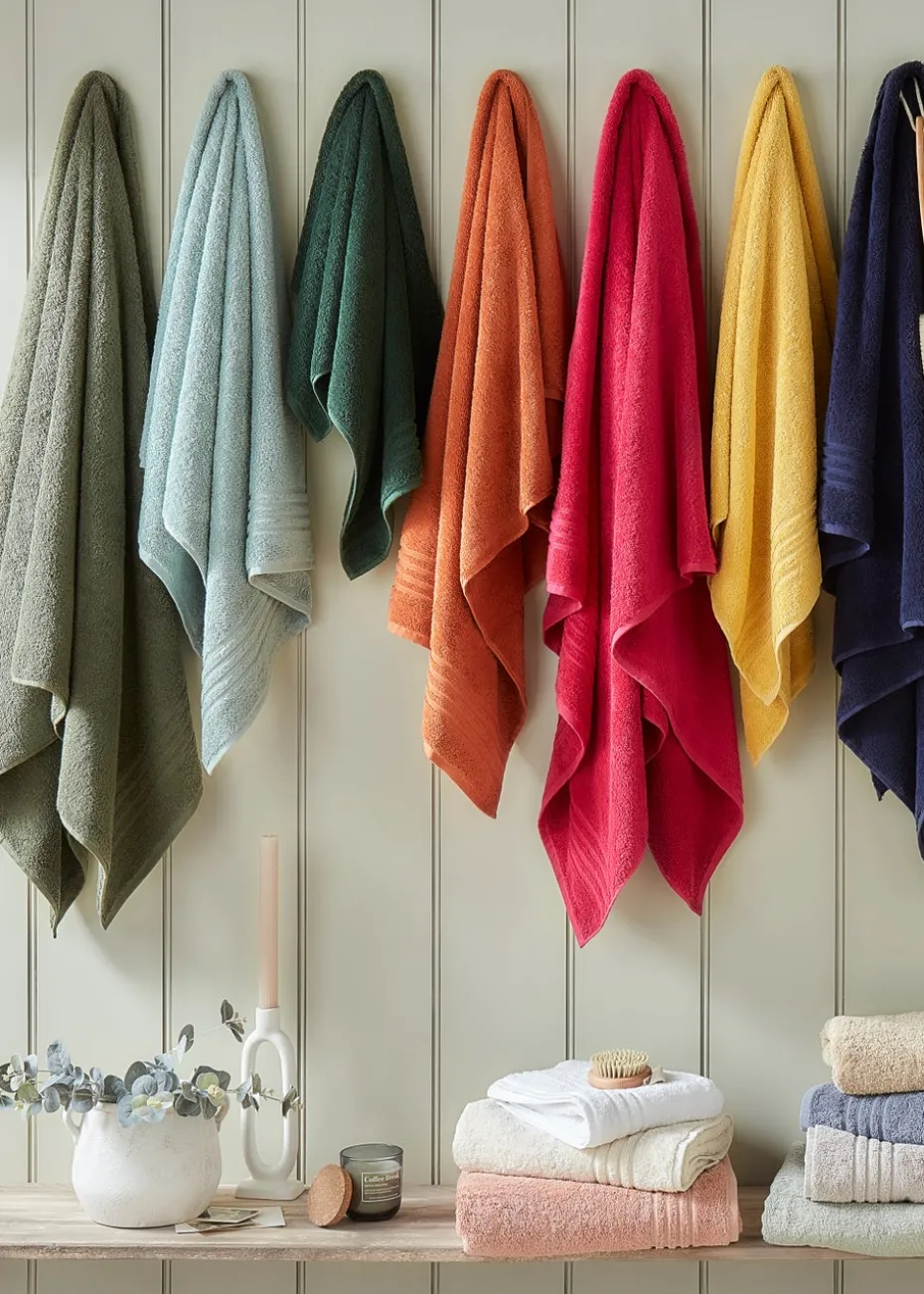 Grey 100% Egyptian Cotton Towels