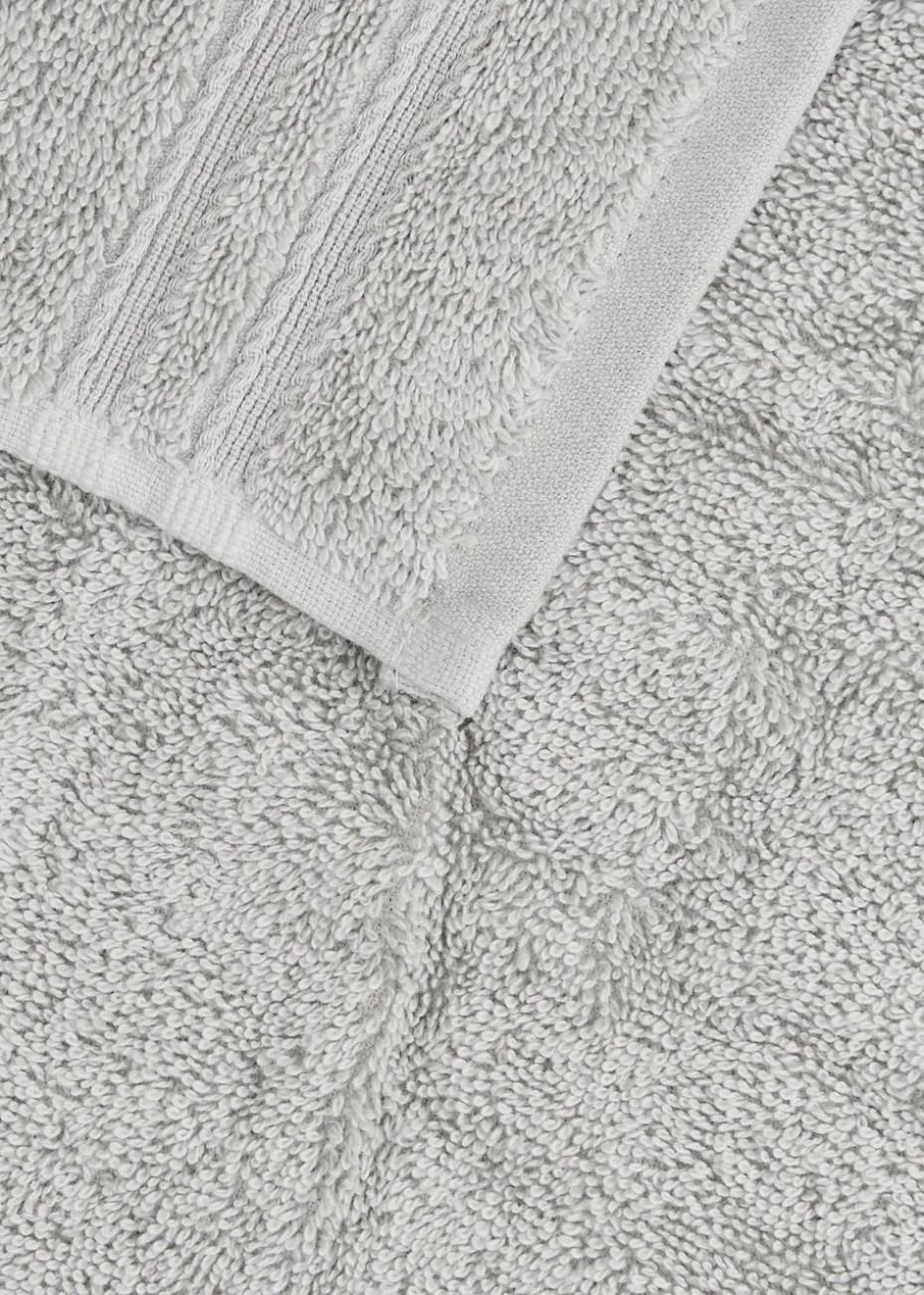 Grey 100% Egyptian Cotton Towels