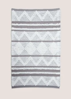 Grey Cabana Bathmat