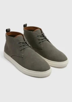 Grey Chukka Boots