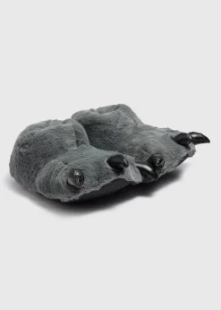 Grey Claw Novelty Slippers