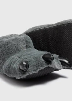 Grey Claw Novelty Slippers