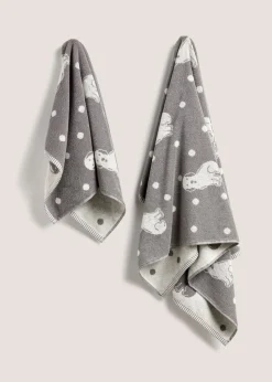 Grey Connie Cockapoo Towels