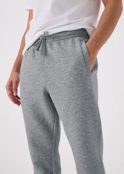Grey Cuffed Slim Fit Joggers