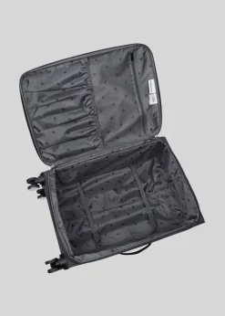Grey Expedite Soft Suitcase