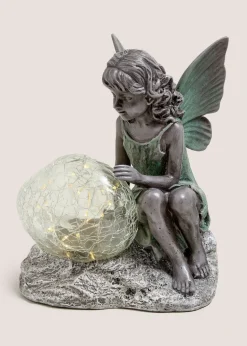 Grey Fairy Solar Light