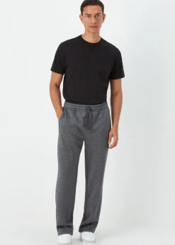 Grey Grindle Essential Straight Fit Joggers