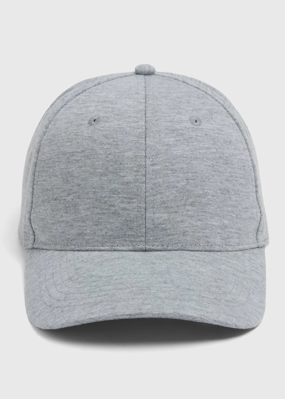 Grey Jersey Cap