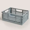 Grey Medium Collapsible Storage Basket