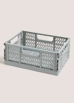 Grey Medium Storage Basket