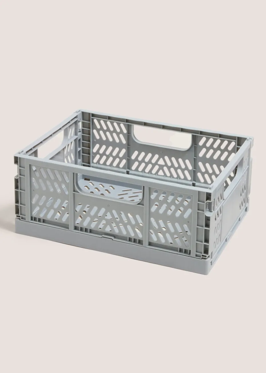 Grey Medium Storage Basket