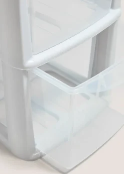 Grey Small Drawer Tower