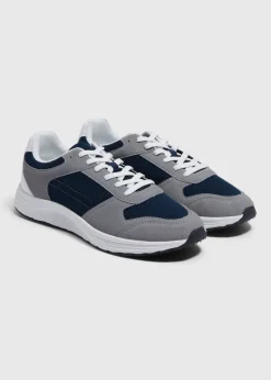 Grey Smart Chunky Trainers