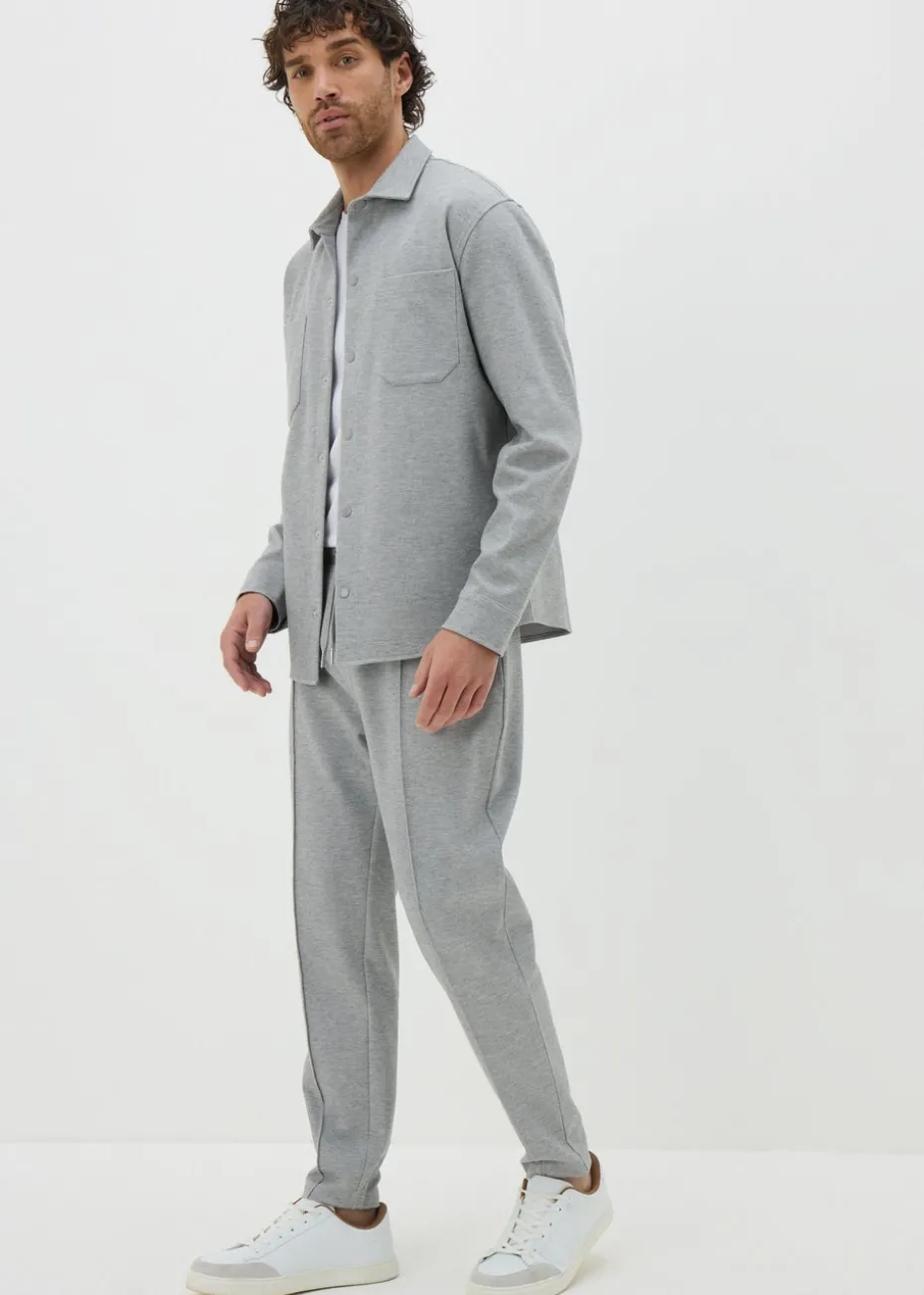 Grey Smart Co Ord Shacket