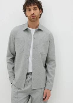 Grey Smart Co Ord Shacket