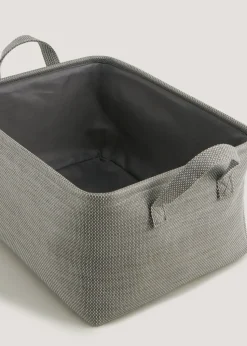 Grey Soft Storage Basket