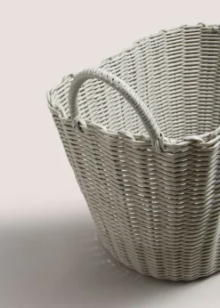 Grey Storage Basket