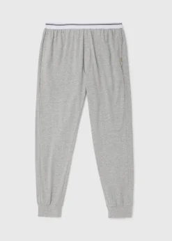 Grey Stripe Jacquard Waistband Joggers