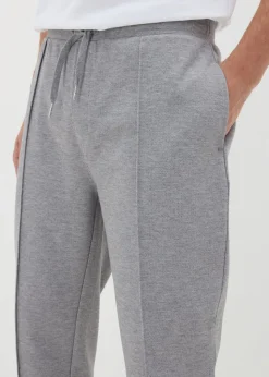 Grey Tapered Co Ord Jogging Bottoms