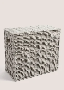 Grey Woven Plastic Drawers (65cm x 18cm)