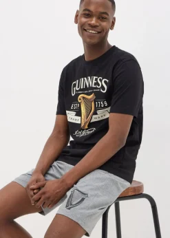 Guinness Black Pyjama Short Set