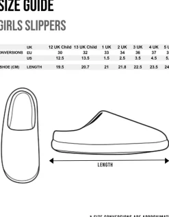 Harry Potter Girls Red Logo Mule Slippers (12 Younger - 5 Older)