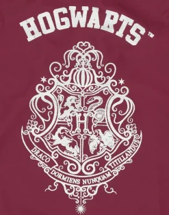 Harry Potter Hogwarts Kids Burgundy 1 Piece Swimsuit (5-14 Years)