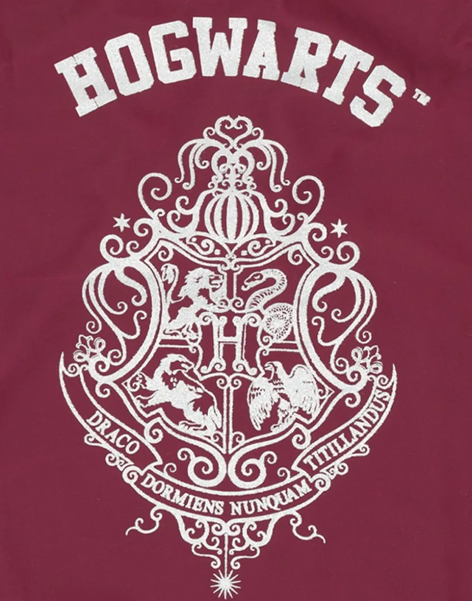 Harry Potter Hogwarts Kids Burgundy 1 Piece Swimsuit (5-14 Years)