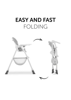 Hauck Mickey Mouse Grey Sit N Fold Highchair