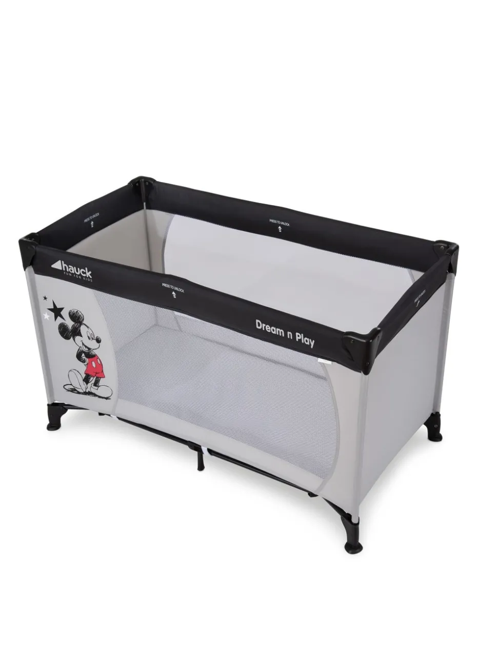 Hauck Mickey Stars Dream N Play Travel Cot
