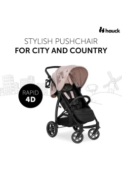 Hauck Minnie Mouse Rose Rapid 4D Pushchair