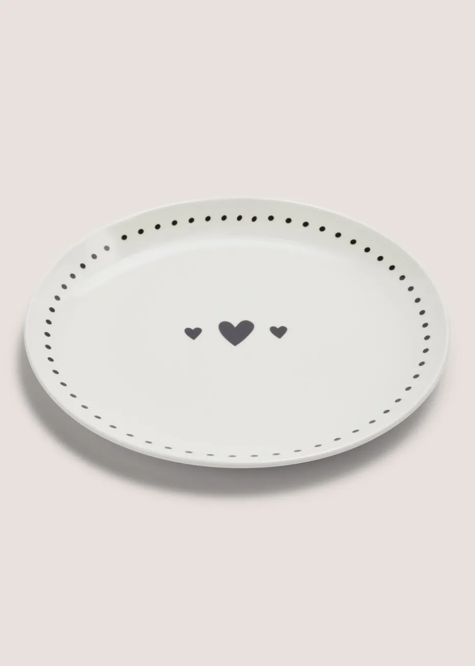 Heart Dinner Plate