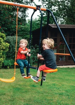 Hedstrom Orange Venus Swing & Glider Combo