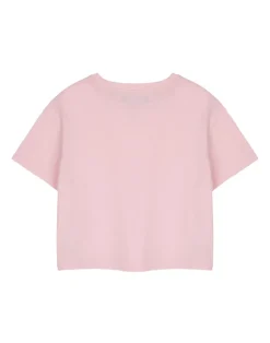 Hello Kitty Pink Club Cropped Short Sleeved T-Shirt